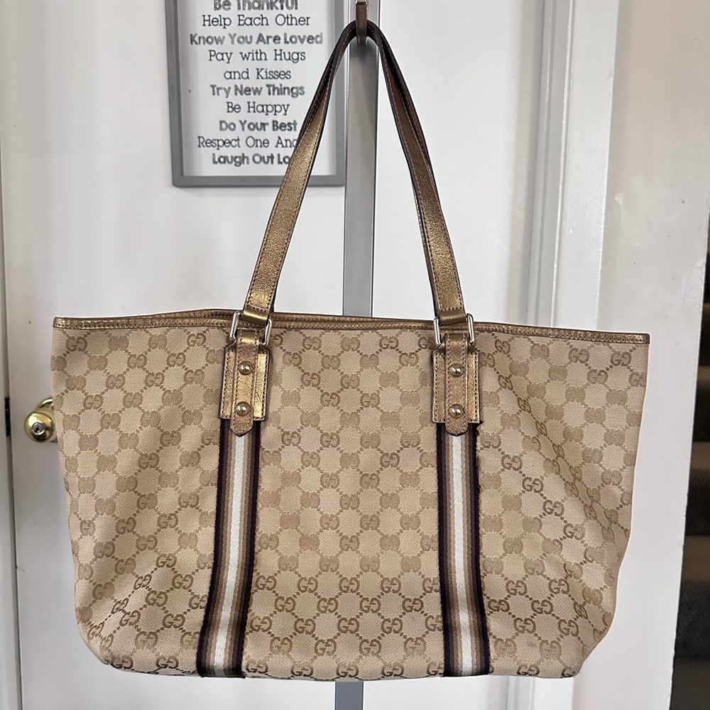 Authentic Gucci Tote